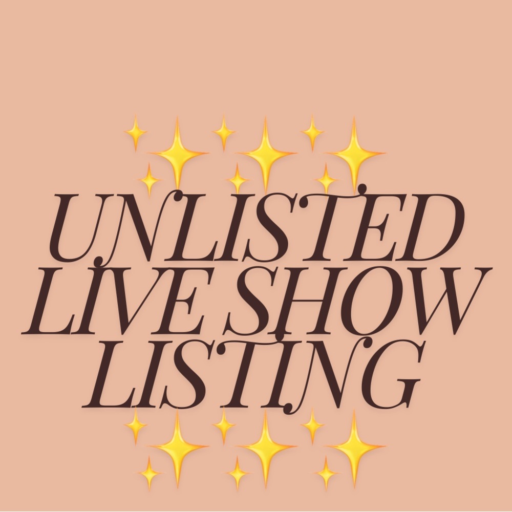 Live show listing!